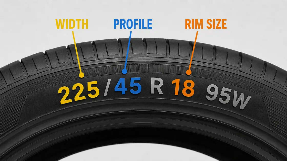 Panduan membaca saiz tayar: width, profile dan rim size